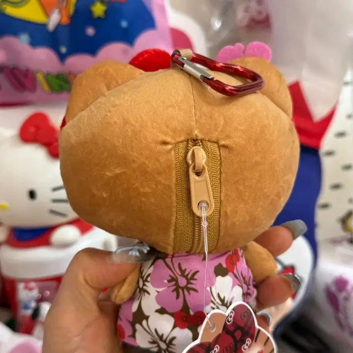[BUNJANG] Hello Kitty Heisei Kogal Pouch Keychain / 새상품 헬로키티 헤이세이 레트로 코갸루 파우치 키링