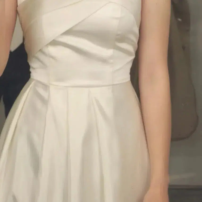 [BUNJANG] Mobandi Alice Tube Top Wedding Snap Dress / 모반디 앨리스 튜브탑 웨딩 스냅 드레스