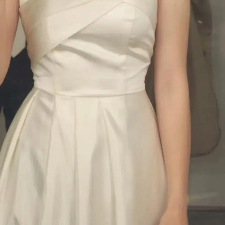 [BUNJANG] Mobandi Alice Tube Top Wedding Snap Dress / 모반디 앨리스 튜브탑 웨딩 스냅 드레스