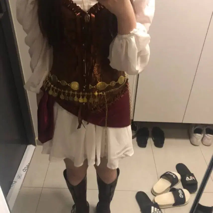 [BUNJANG] Pirate Cosplay Costume Full Set / 해적 코스프레 의상 풀세트