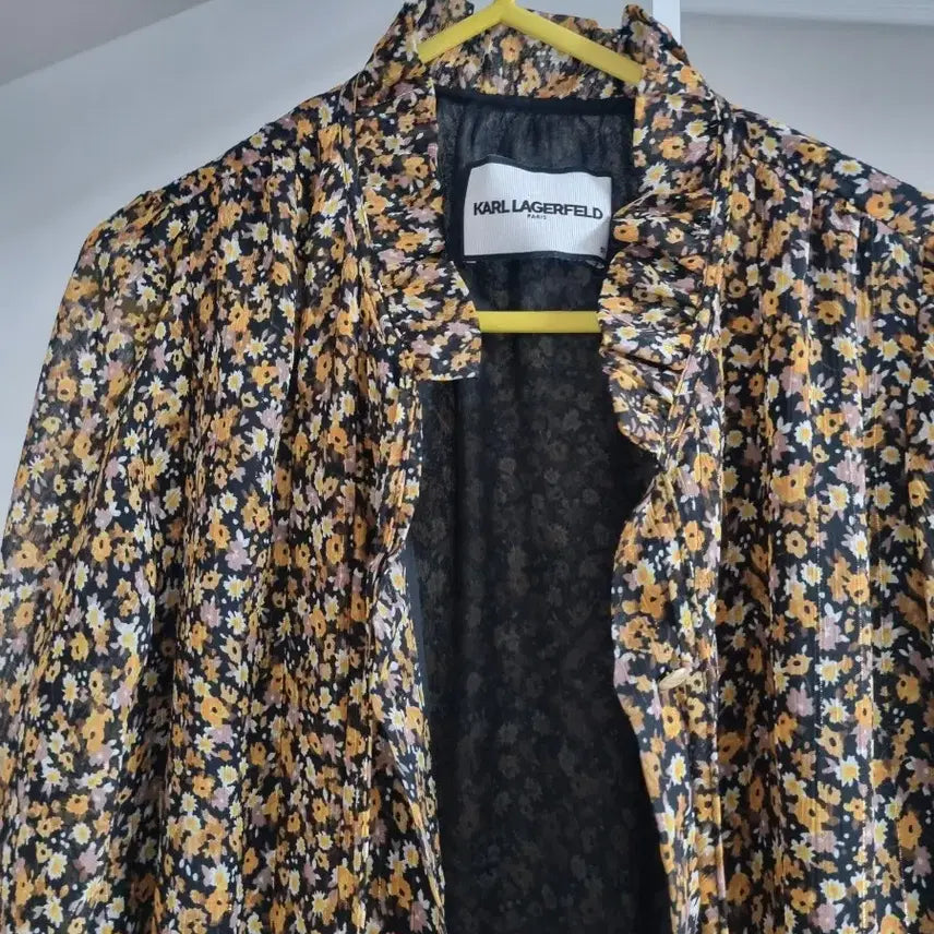 [BUNJANG] Karl Lagerfeld Flower Long Dress Size 66 / 칼 라거펠트 플라워 롱 원피스 66