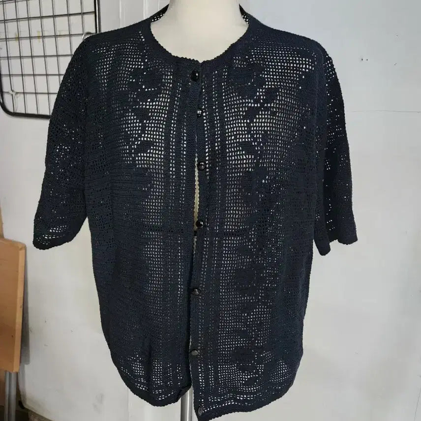 [BUNJANG] Handmade Crochet Cardigan / 코바늘뜨개 가디건