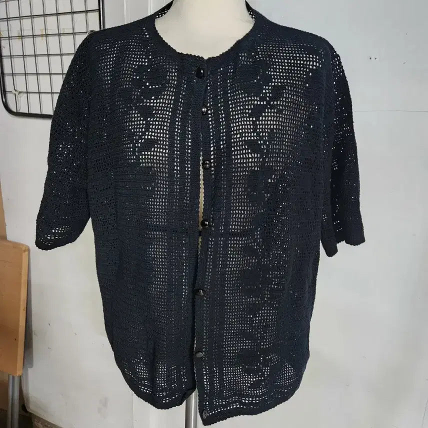[BUNJANG] Handmade Crochet Cardigan / 코바늘뜨개 가디건