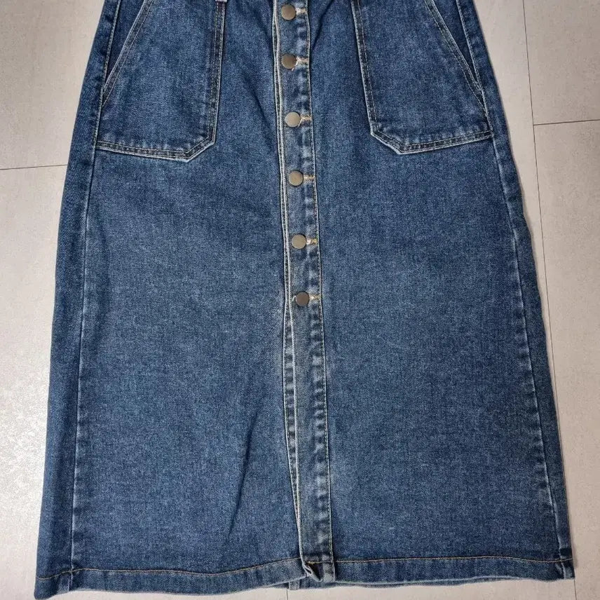 [BUNJANG] Denim A-Line Skirt / 데님 A라인 스커트 1회착용