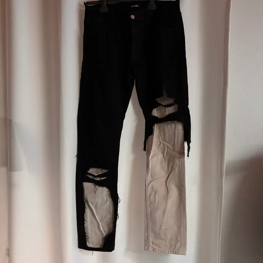 [BUNJANG] Raf Simons 20ss Layered Distressed Denim 32 / 라프시몬스 20ss 레이어드 디스트로이드 데님 32사이즈