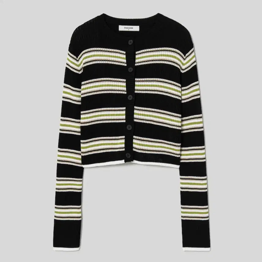 [BUNJANG] 8SECONDS Cropped Long Sleeve T-Shirt / 에잇세컨즈 크롭 긴팔티