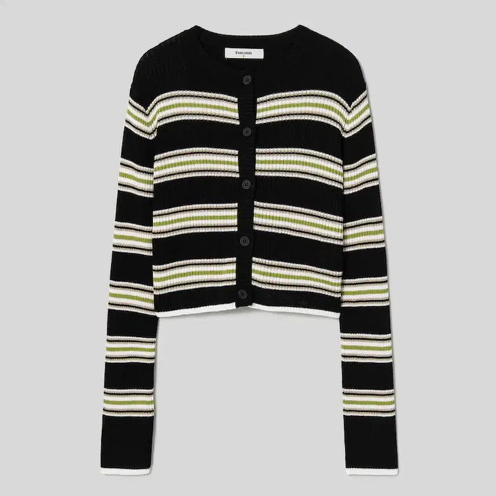 [BUNJANG] 8SECONDS Cropped Long Sleeve T-Shirt / 에잇세컨즈 크롭 긴팔티