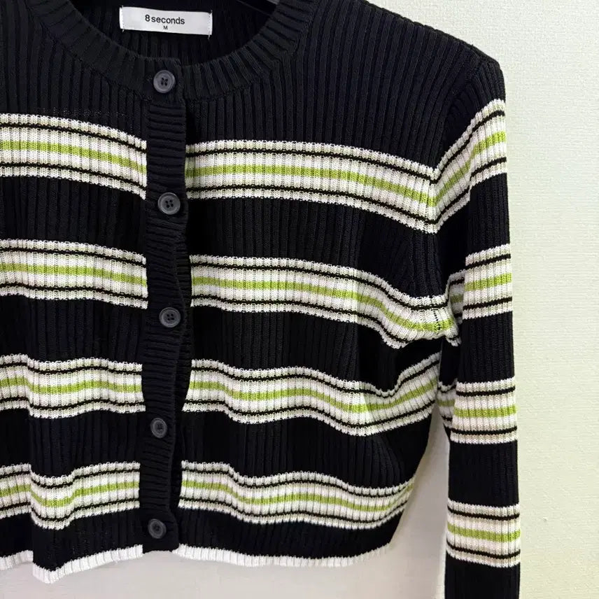 [BUNJANG] 8SECONDS Cropped Long Sleeve T-Shirt / 에잇세컨즈 크롭 긴팔티