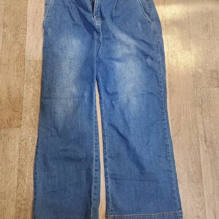 [BUNJANG] Kenneth Cole New York Wide Denim Pants / 케네스콜 뉴욕 와이드 데님팬츠