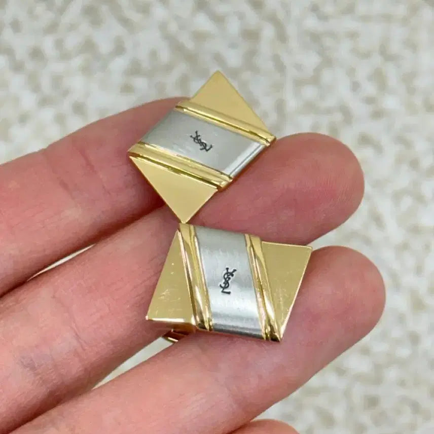 [BUNJANG] Yves Saint Laurent Cufflinks / 입생로랑 커프스링크