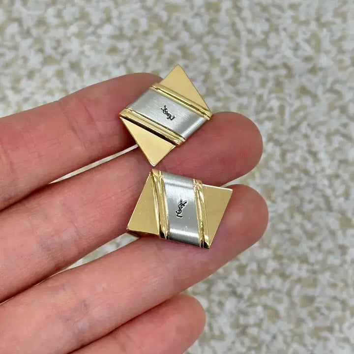 [BUNJANG] Yves Saint Laurent Cufflinks / 입생로랑 커프스링크