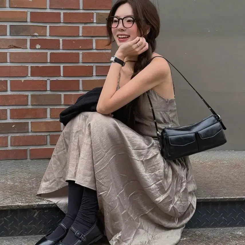 [BUNJANG] Shoopen Shoulder Bag Black / 슈펜 숄더백 블랙