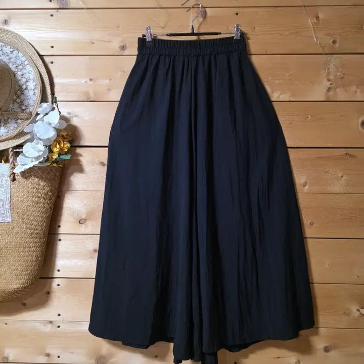 [BUNJANG] Wide Leg Banding Pants / 바스락 밴딩통바지