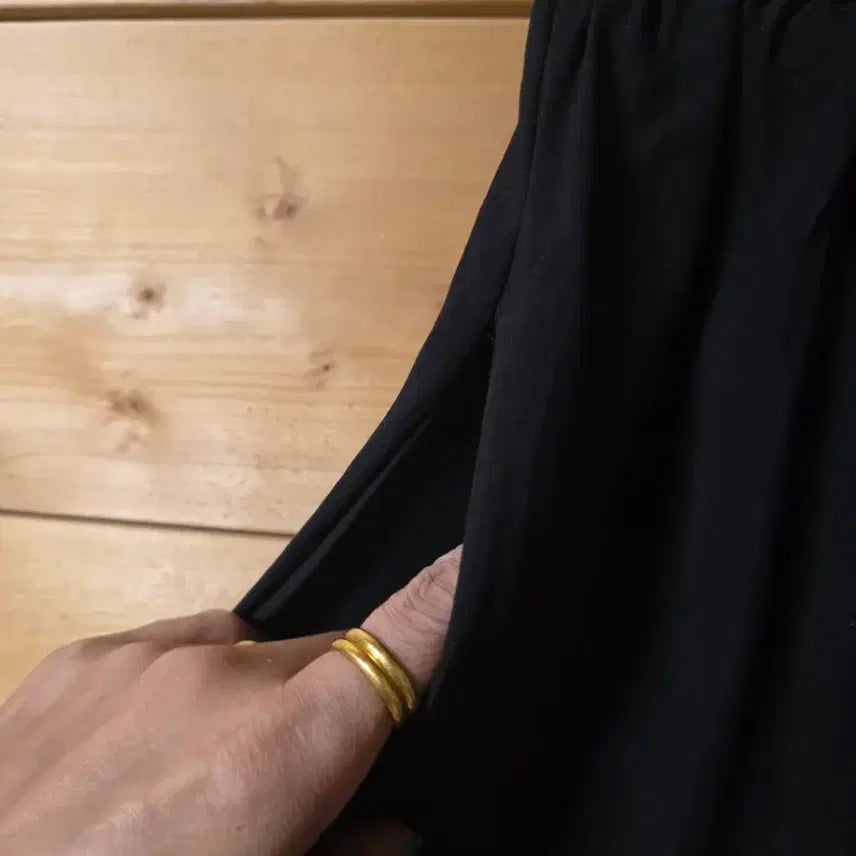 [BUNJANG] Wide Leg Banding Pants / 바스락 밴딩통바지