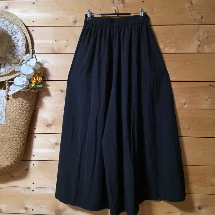 [BUNJANG] Wide Leg Banding Pants / 바스락 밴딩통바지