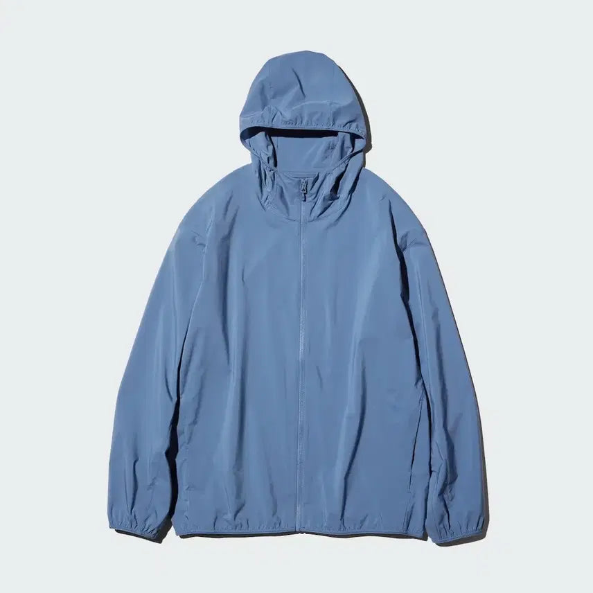 [BUNJANG] Uniqlo Pocketable UV Parka - Mint / 유니클로 포켓터블 UV 파카 민트색