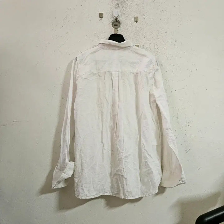 [BUNJANG] White Long-Sleeved Shirt (L) / 흰색 셔츠 L사이즈 긴팔 남방