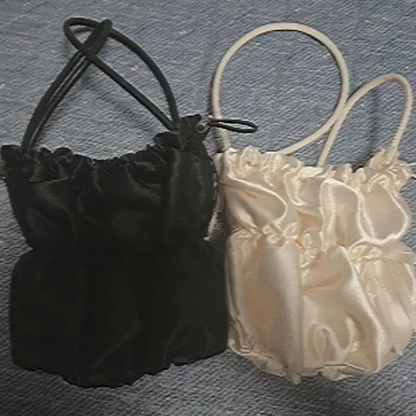 [BUNJANG] Shoopen Mini Crossbody Bag Black &amp; White / 슈펜 미니 크로스백 블랙 &amp; 화이트