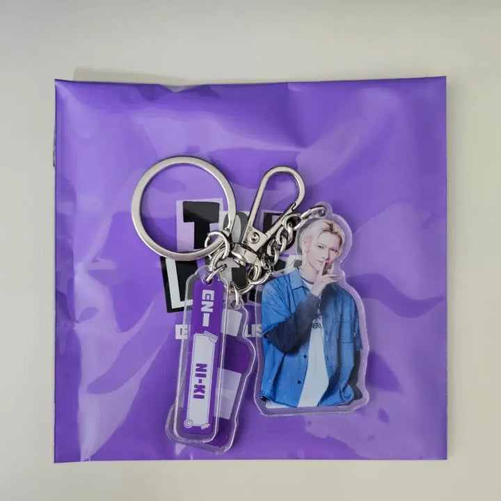 [BUNJANG] Listerine ENHYPEN Nikii Keyring / 리스테린 엔하이픈 콜라보 키링 니키