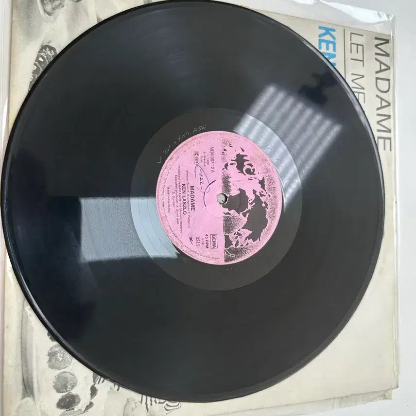 [BUNJANG] Ken Laszlo Madame / Let Me Try 12" Maxi-Single German Import LP / 이탈로 디스코의 거장 Ken Laszlo 독일 수입 희귀 LP 팝니다