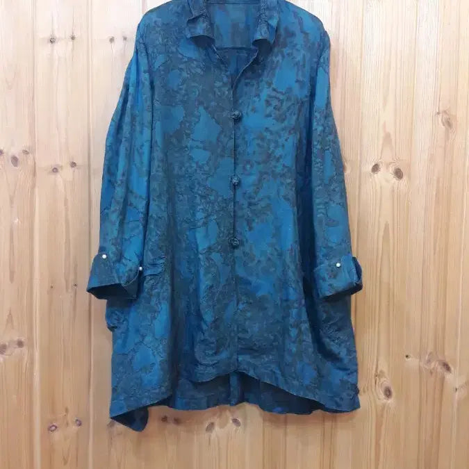 [BUNJANG] Natural Dyed Jacquard Inyeon Jacket / * 천연염색 자갸드 인견 자켓    ( 새 상 품 )