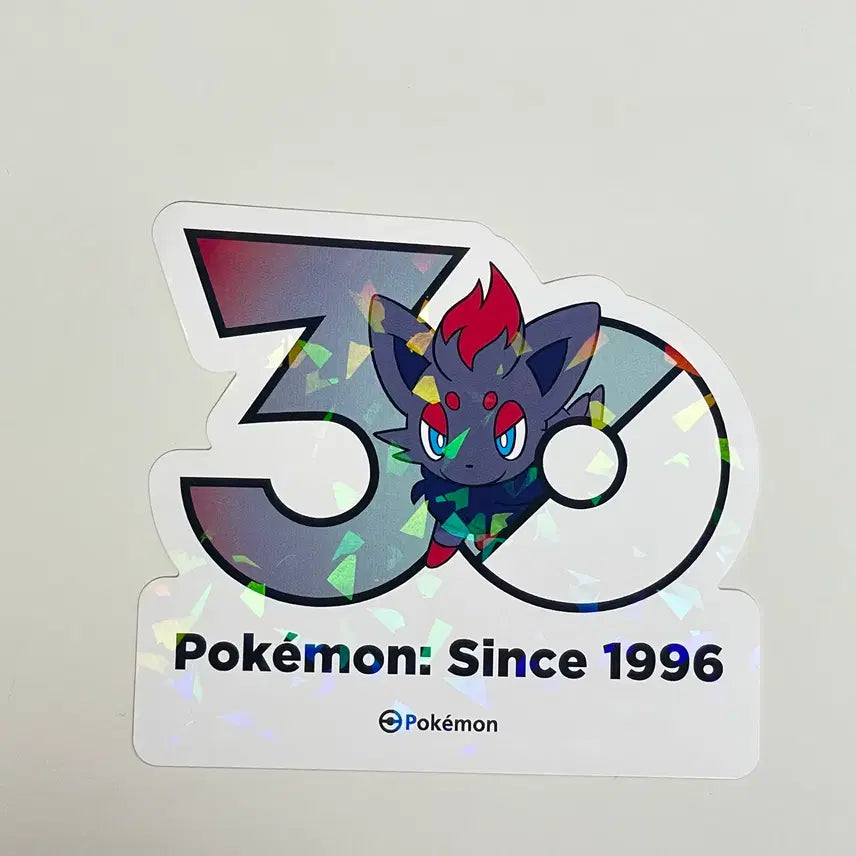 [BUNJANG] Pokemon 30th Anniversary Zorua Sticker Set / 포켓몬 30주년 스티커 팝니다 조로아 라인
