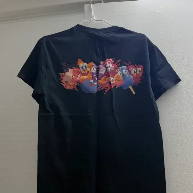 [BUNJANG] YUMDDA "Sa-rah-sum-shyeo 2" Black Graphic T-Shirt / 염따 살아숨셔2 블랙 그래픽 반팔티