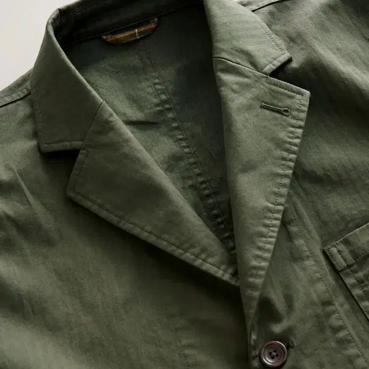 [BUNJANG] Barbour Olive Green Jacket 38 / Barbour 올리브 그린 자켓 38
