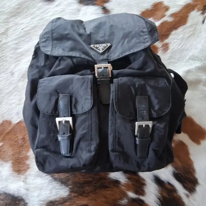 [BUNJANG] Prada Nylon Backpack Black Medium / 정품 프라다 나일론 백팩 블렉 미디움