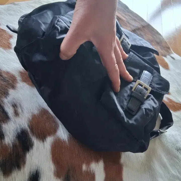 [BUNJANG] Prada Nylon Backpack Black Medium / 정품 프라다 나일론 백팩 블렉 미디움