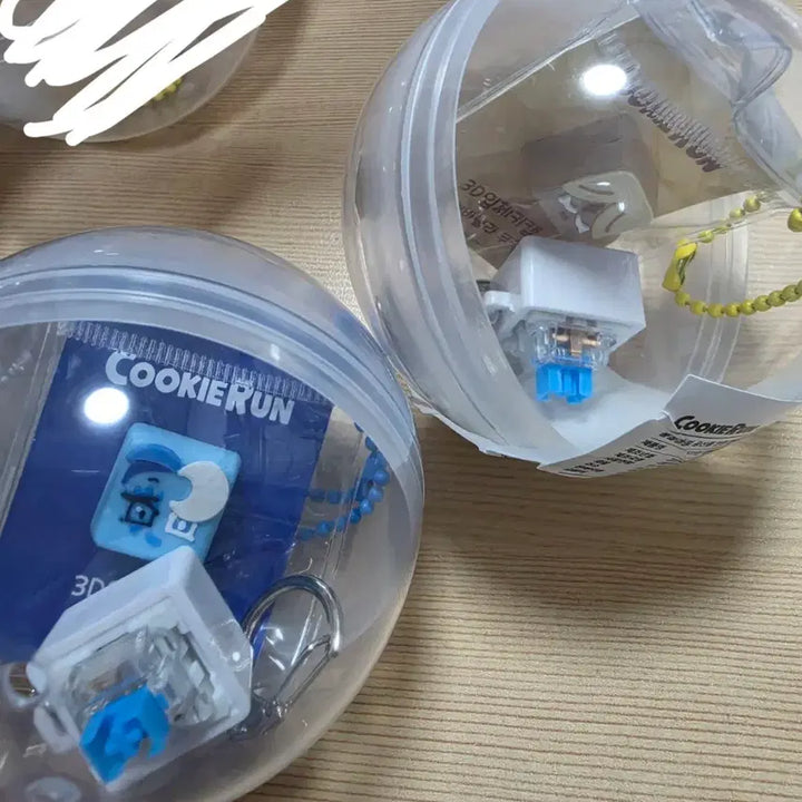 [BUNJANG] Cookie Run Kingdom Shadow Milk &amp; Pure Vanilla Keycap Set / 쿠키런킹덤 쉐도우밀크, 퓨어바닐라 키캡
