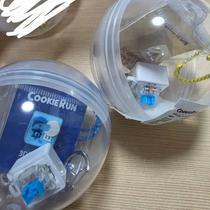 [BUNJANG] Cookie Run Kingdom Shadow Milk &amp; Pure Vanilla Keycap Set / 쿠키런킹덤 쉐도우밀크, 퓨어바닐라 키캡