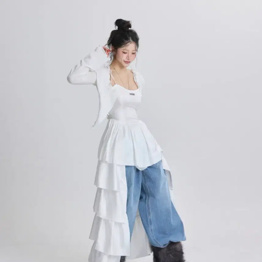 [BUNJANG] Bustier Long Dress / 뷔스티에원피스