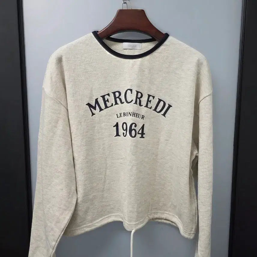 [BUNJANG] AB Plus String Sweatshirt / 2025 ab plus 스트링 맨투맨