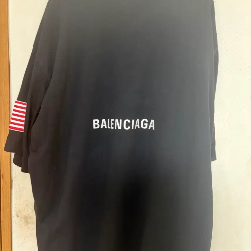 [BUNJANG] Balenciaga Logo Short Sleeve T-Shirt / [M] 발렌시아가 나사 반팔 티셔츠