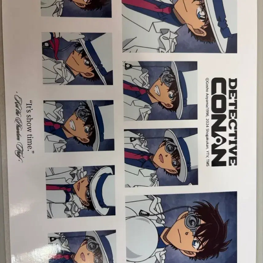 [BUNJANG] Kaito Kid Photo Sticker / 괴도키드 증명사진 스티커