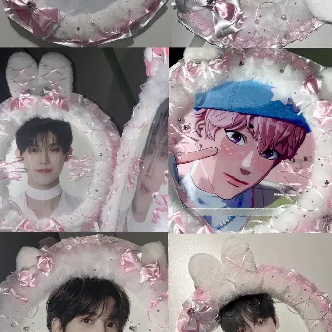 [BUNJANG] Uchiwa Lace Deco Cover Commission / 우치와 레이스 데코 커버 커미션