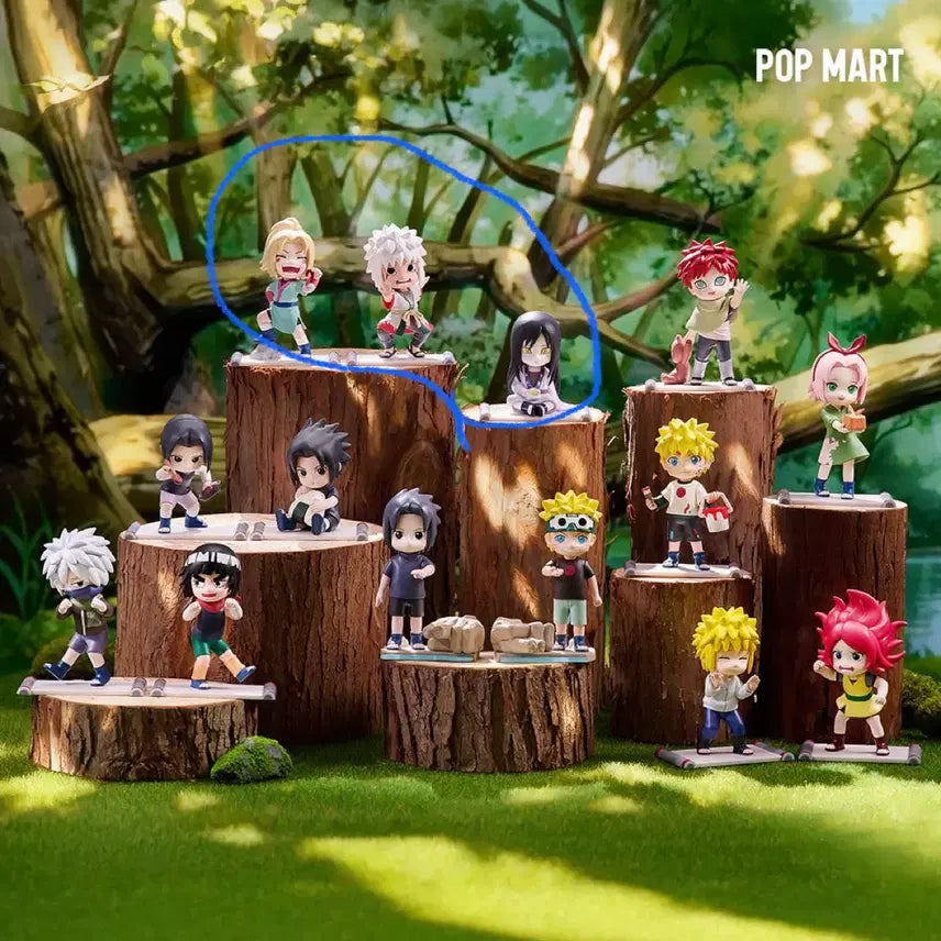 [BUNJANG] Pop Mart Naruto Childhood The Legendary Sannin Bundle Set / 팝마트 나루토 유년기 전설의 3닌자 일괄