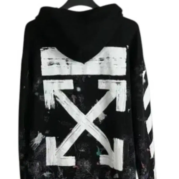 [BUNJANG] OFF-WHITE Galaxy Caravaggio Hoodie L / (A+급/정품) 오프화이트 갤럭시 애로우 백로고 카라바조 후드티 L