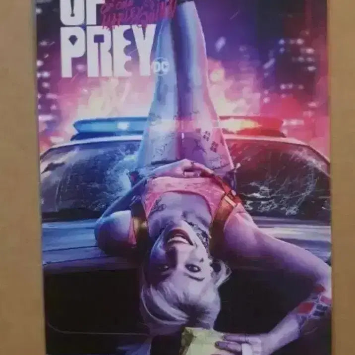 [BUNJANG] Birds of Prey Harley Quinn Original Ticket / 버즈오브프레이 오리지널티켓 할리퀸