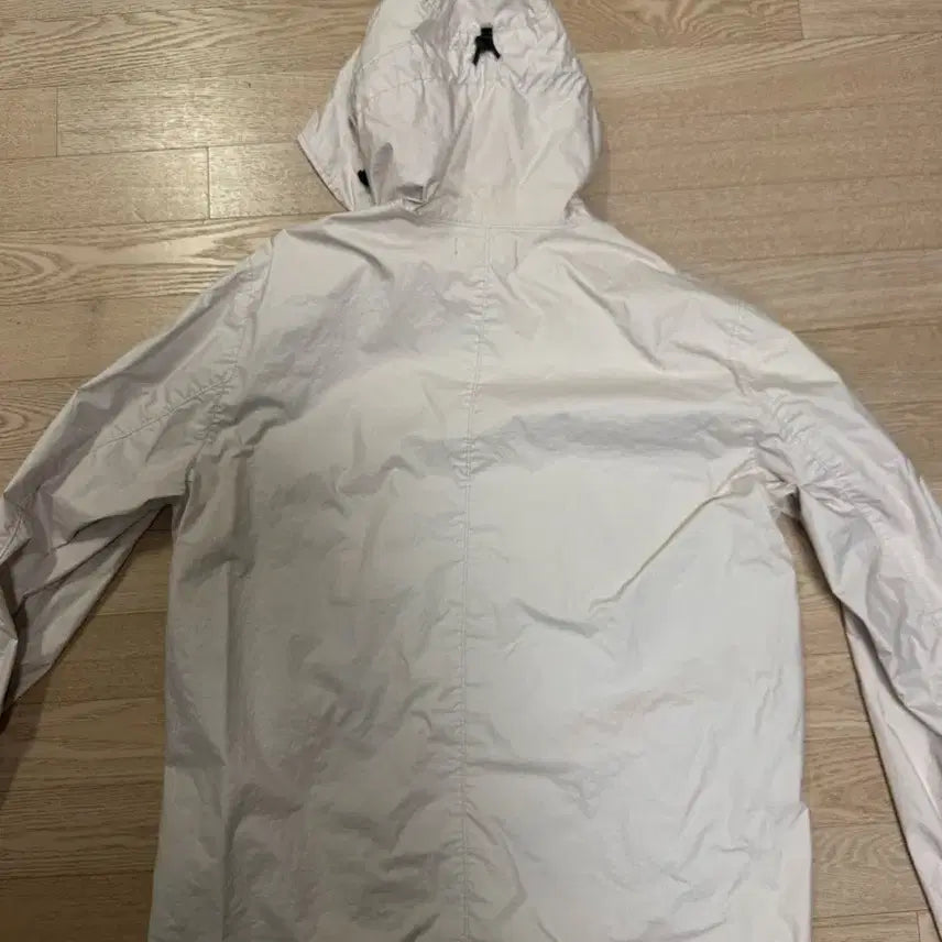 [BUNJANG] Stone Island 40223 Membrana 3L TC Hooded Jacket - Ivory - Size L / 스톤아일랜드 40223 멤브라나 후드 자켓 L 아이보리