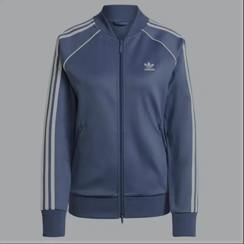 [BUNJANG] Adidas Superstar Track Top Jersey Blue / 아디다스 슈퍼스타 트랙탑 져지 블루