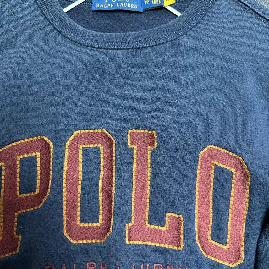 [BUNJANG] Polo Ralph Lauren Crewneck Sweatshirt Navy XS / 폴로랄프로렌 맨투맨
