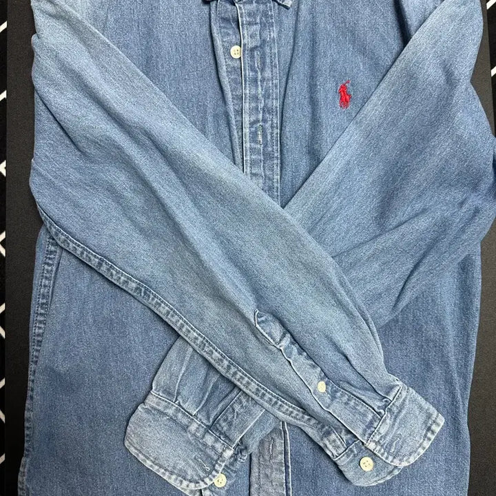 [BUNJANG] Polo Ralph Lauren Denim Shirt / 폴로랄프로렌 청남방