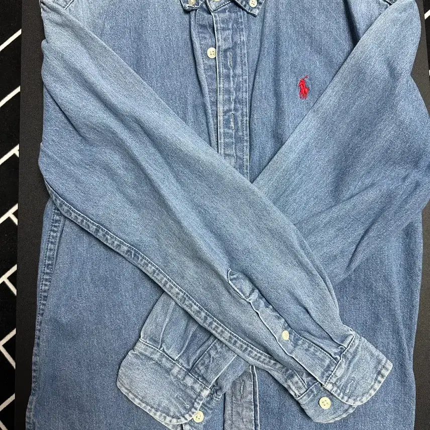 [BUNJANG] Polo Ralph Lauren Denim Shirt / 폴로랄프로렌 청남방