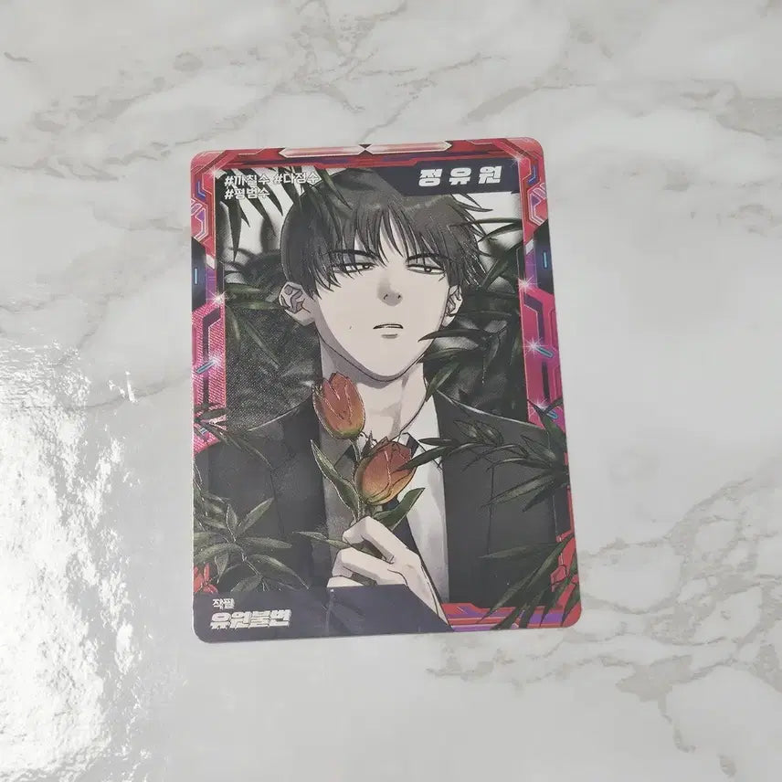 [BUNJANG] Resin Trading Card Yuwon Bulbyeon / 레진 트레이딩 카드 유원불변