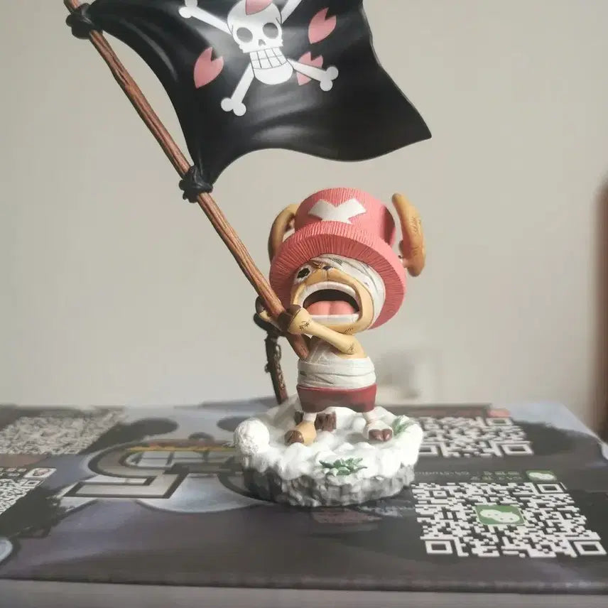 [BUNJANG] YZ Studio One Piece Gear 5 Luffy &amp; Hiriluk Resin Figure Bundle Set / g5 깃발 쵸파 일괄 원피스 레진 피규어