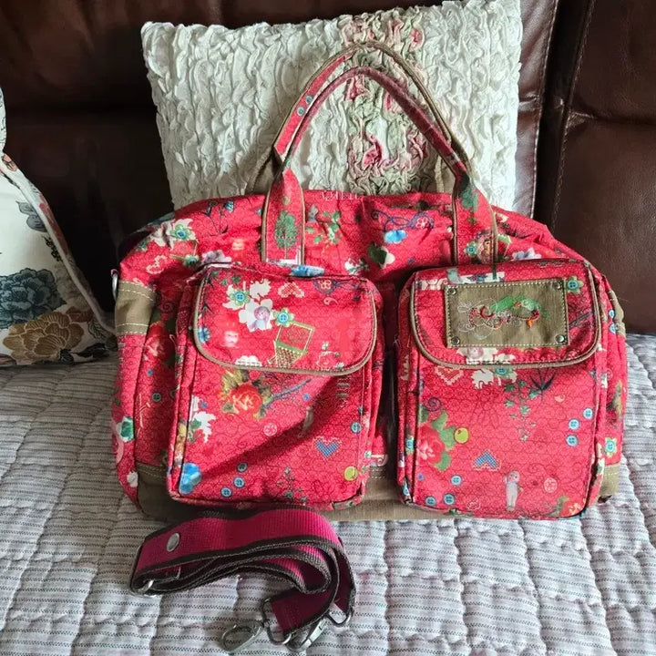 [BUNJANG] Oilily Patterned Bag / 오일릴리 가방