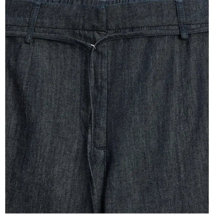 [BUNJANG] Massimo Dutti High-Waisted Belted Wide-Leg Jeans / 마시모두띠 하이웨이스트 벨트 와이드 레그 진 40(30)