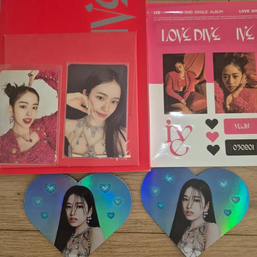 [BUNJANG] IVE Love Dive Album Yujin Full Set / 아이브 러브다이브 앨범 유진 풀셋